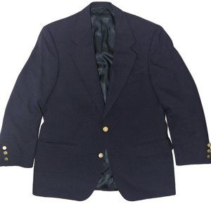 Burberrys Navy Blue Blazer Sz 42R